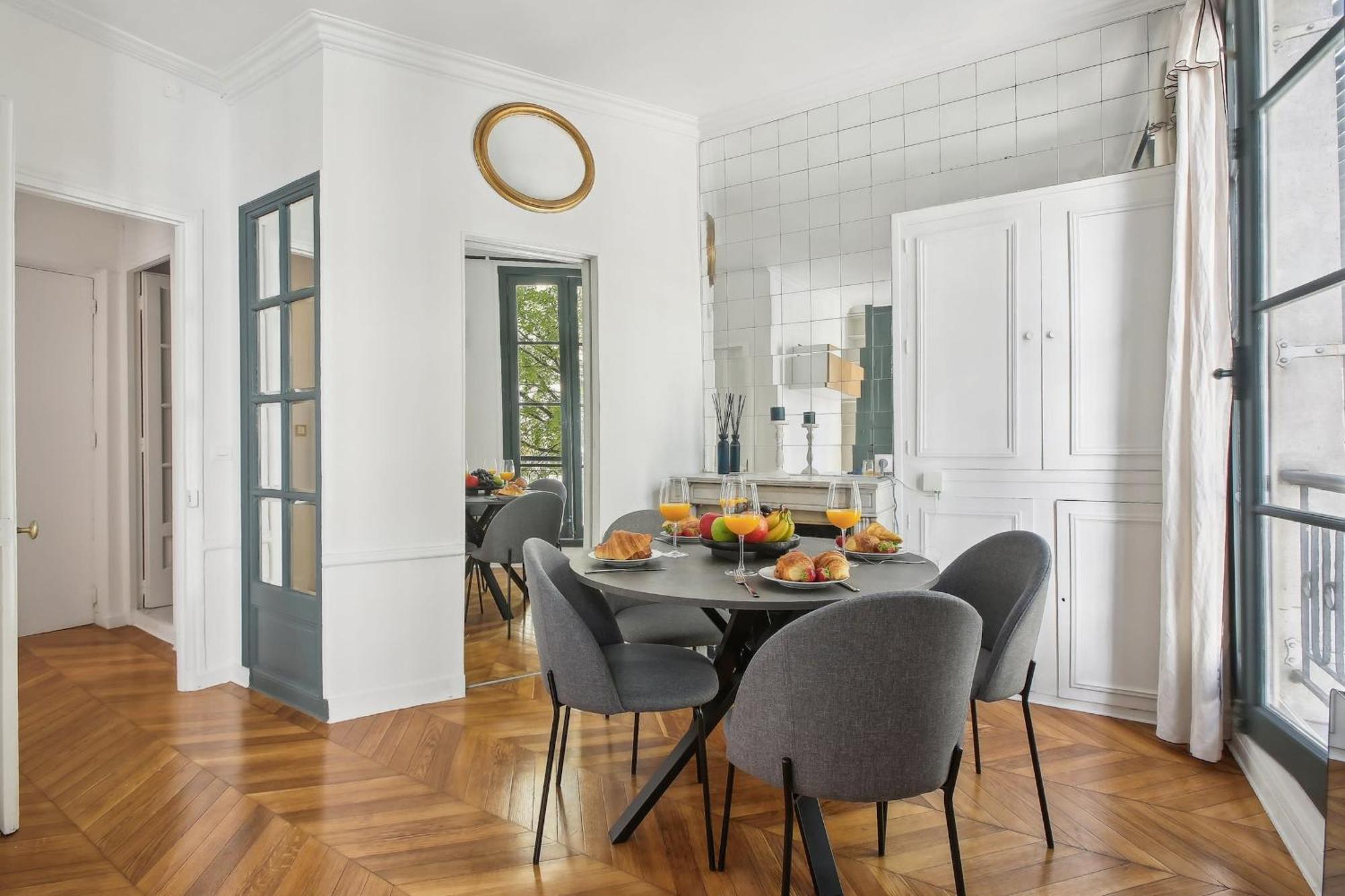 パリLe Marais 1Br Cozyアパートメント エクステリア 写真
