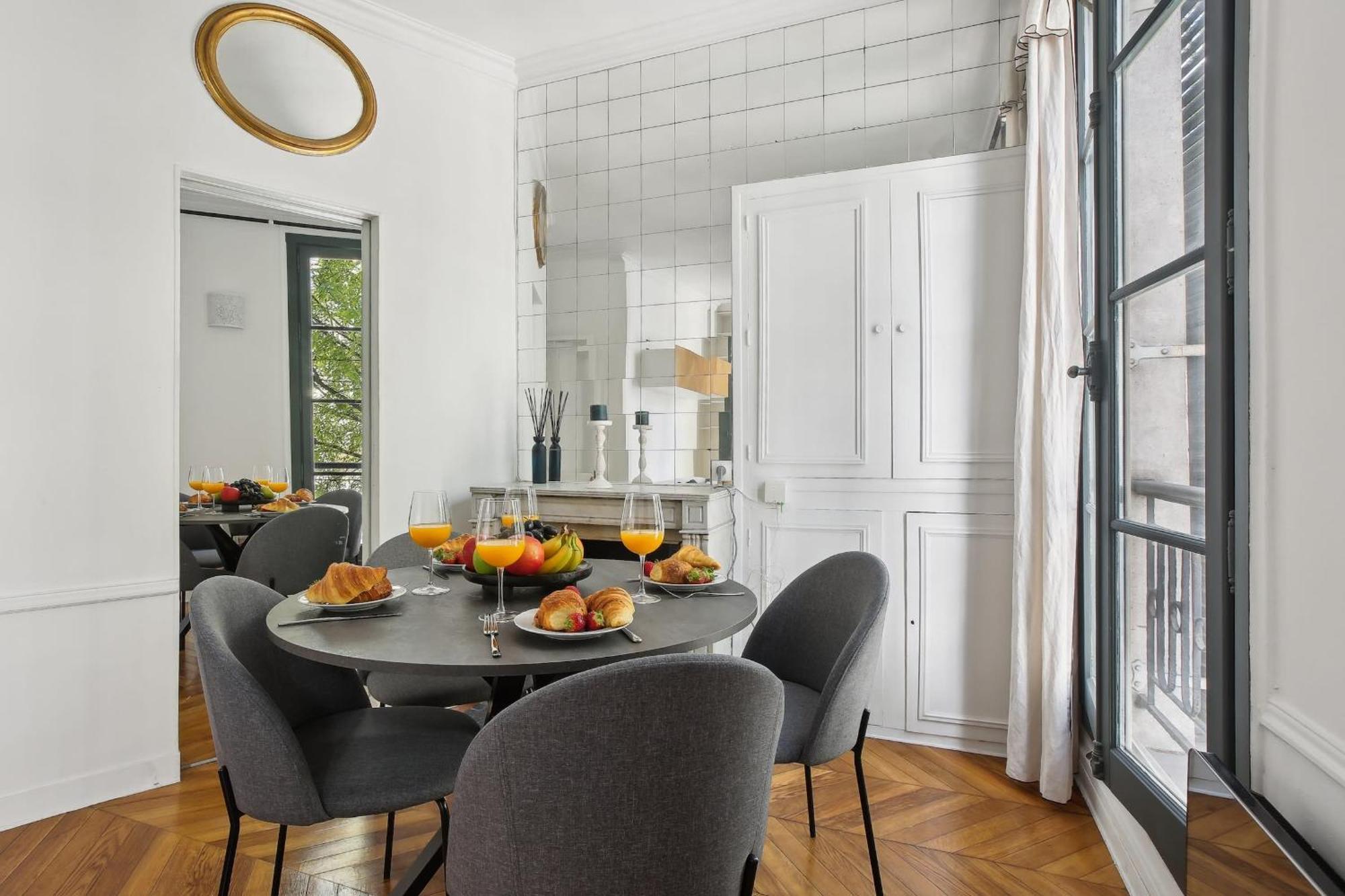 パリLe Marais 1Br Cozyアパートメント エクステリア 写真