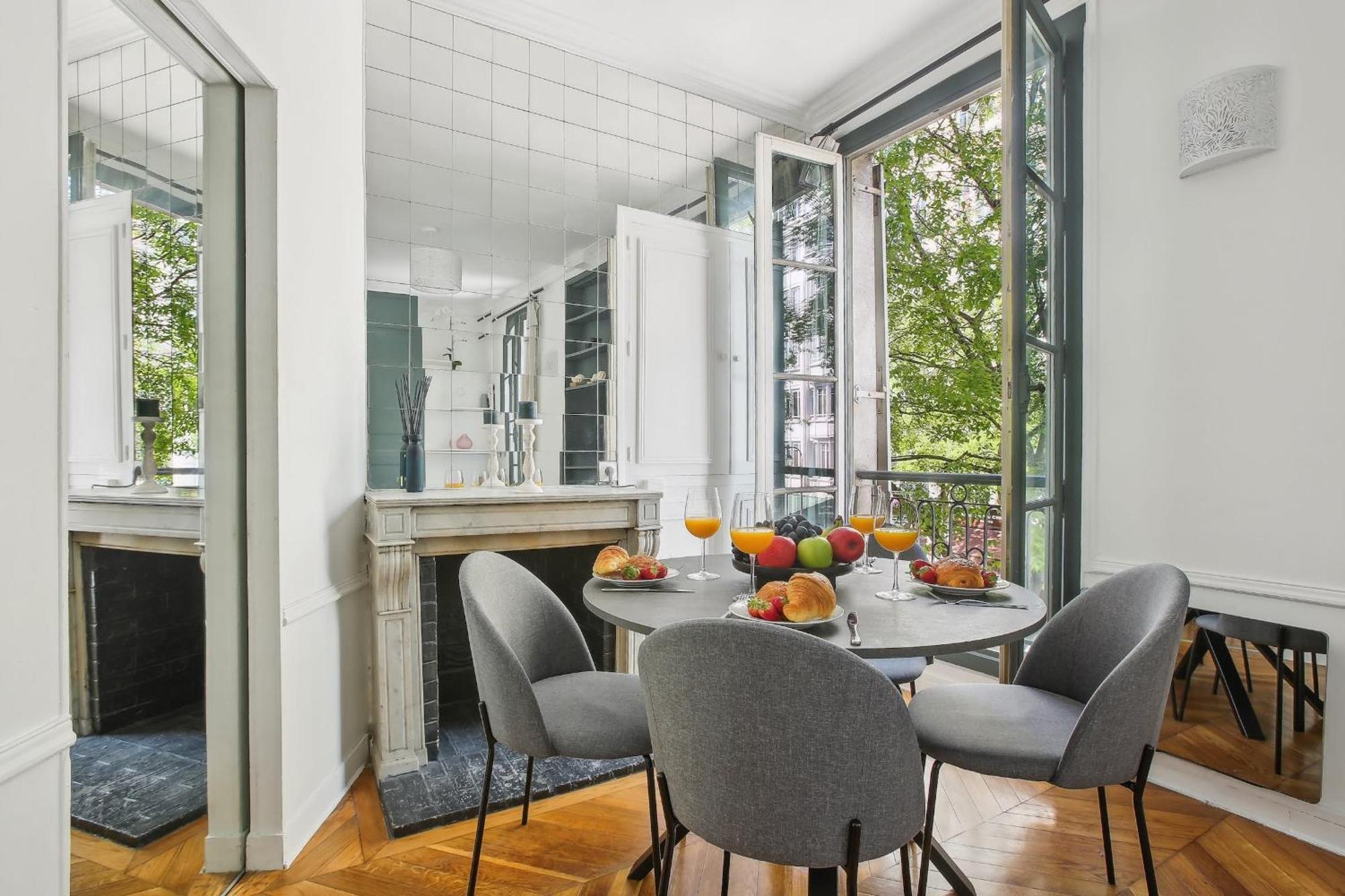 パリLe Marais 1Br Cozyアパートメント エクステリア 写真