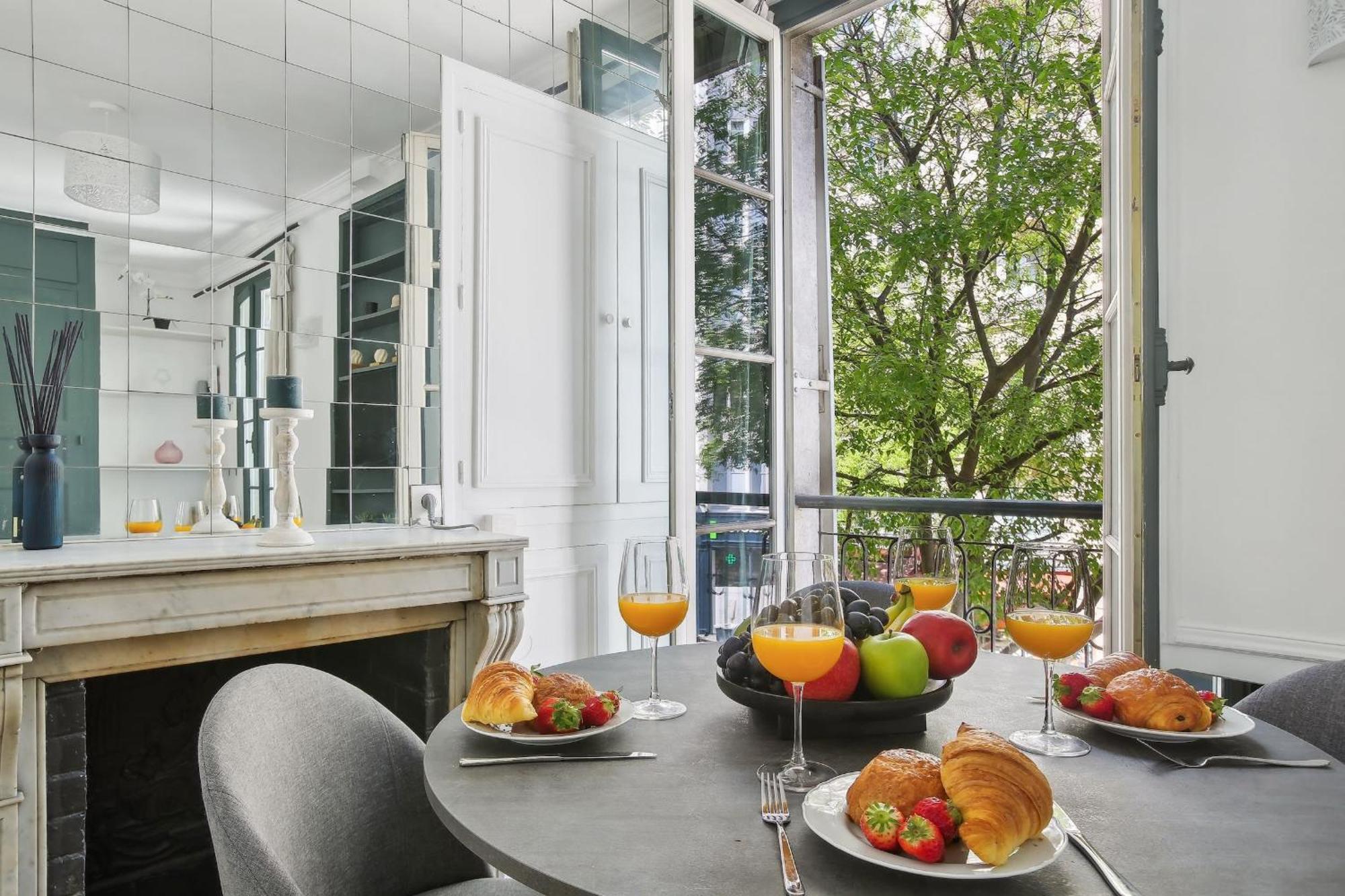 パリLe Marais 1Br Cozyアパートメント エクステリア 写真